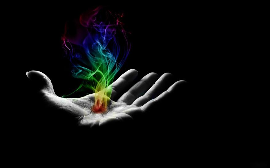 reiki-hand-with-rainbow-fire
